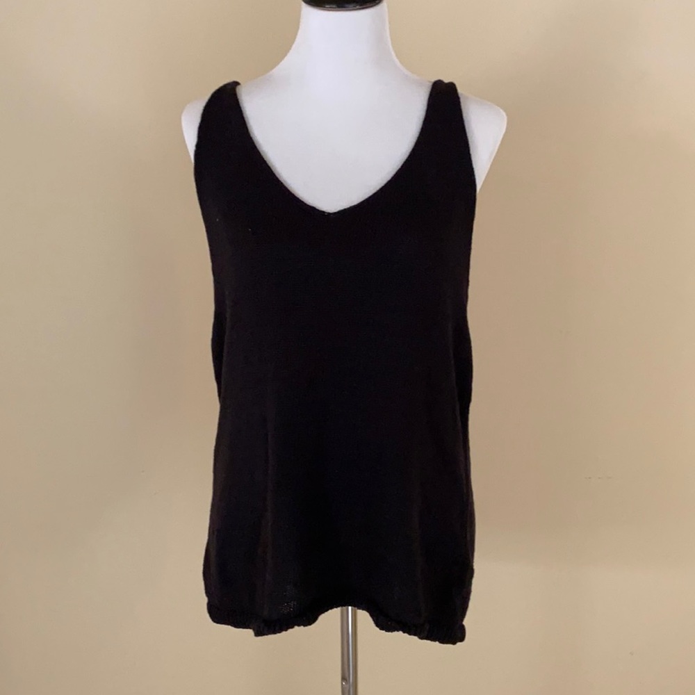 Knit tank top